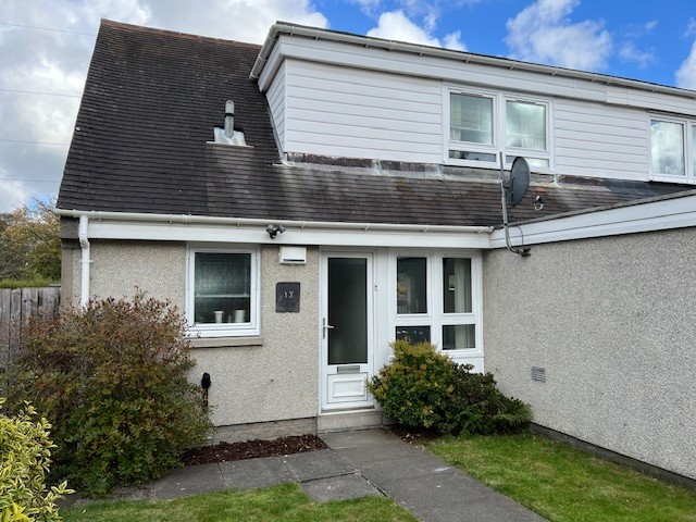 Front view of 3 bed semi-detached house to rent in Dyce Aberdeen
